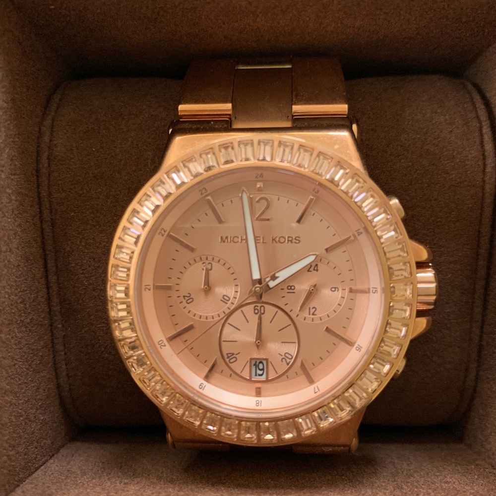 Rose Gold Michael Kors Watch